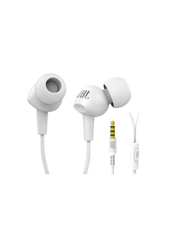 Наушники с микрофоном C100SI White JBL (319534700)