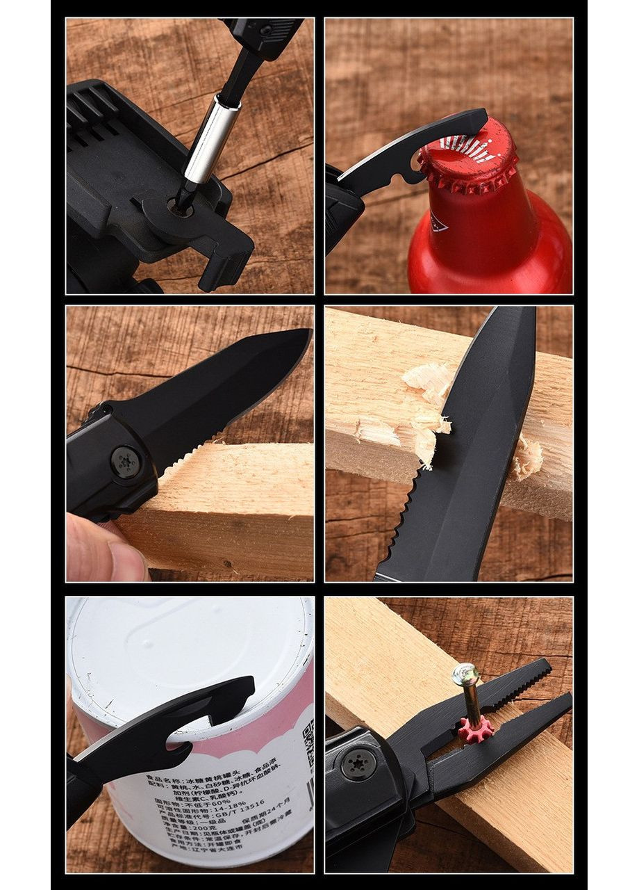 Нож мультитул BlackForce Pro с битами Philips (372019872)