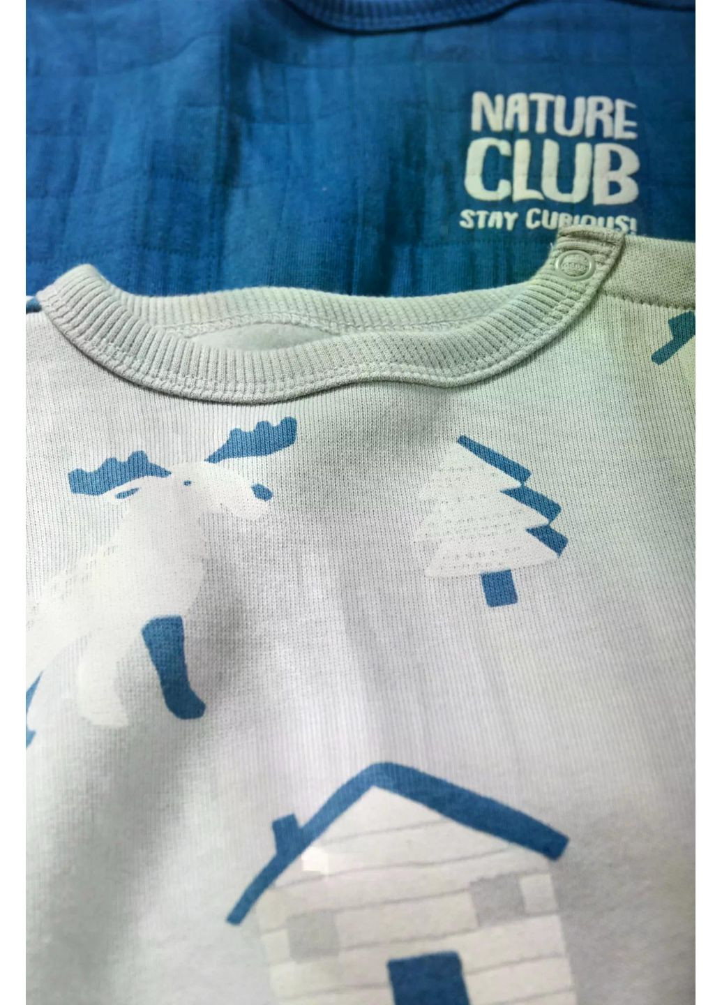 C&A набор теплых детских свитшотов для мальчика 92 см разноцветный (250827251) рисунок комбинированный повседневный двунитка с начесом