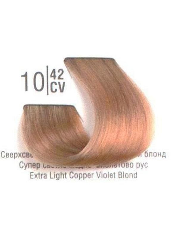 Крем-краска Сверхсветлый перламутровый медный блонд 10/42 СV 100 мл. Уценка Spa Master (335869685)