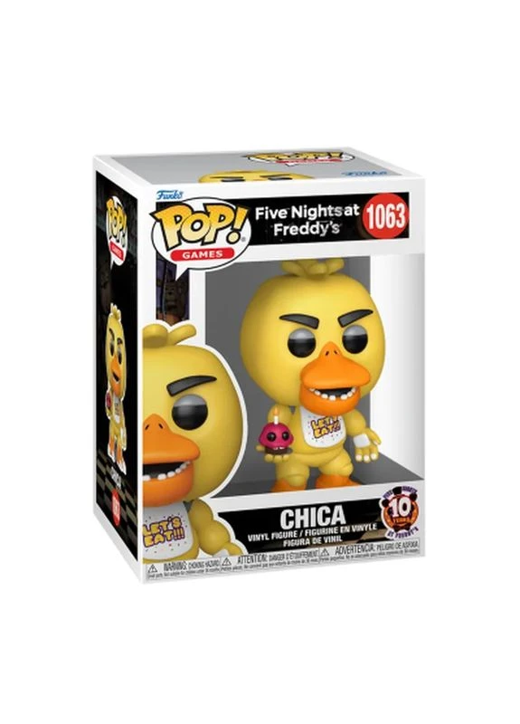 Фігурка серії 5 ночей у Фредді - Чіка з Містером Кексом (87114) Funko Pop (396962447)