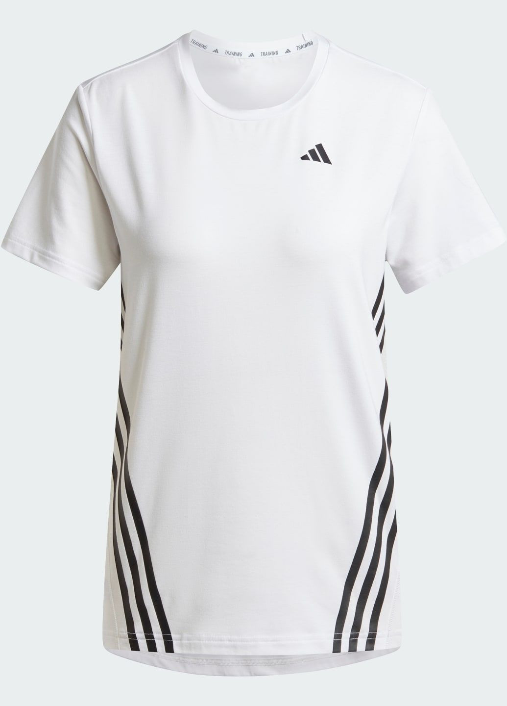 Біла всесезон футболка trainicons wrapping 3-stripes adidas