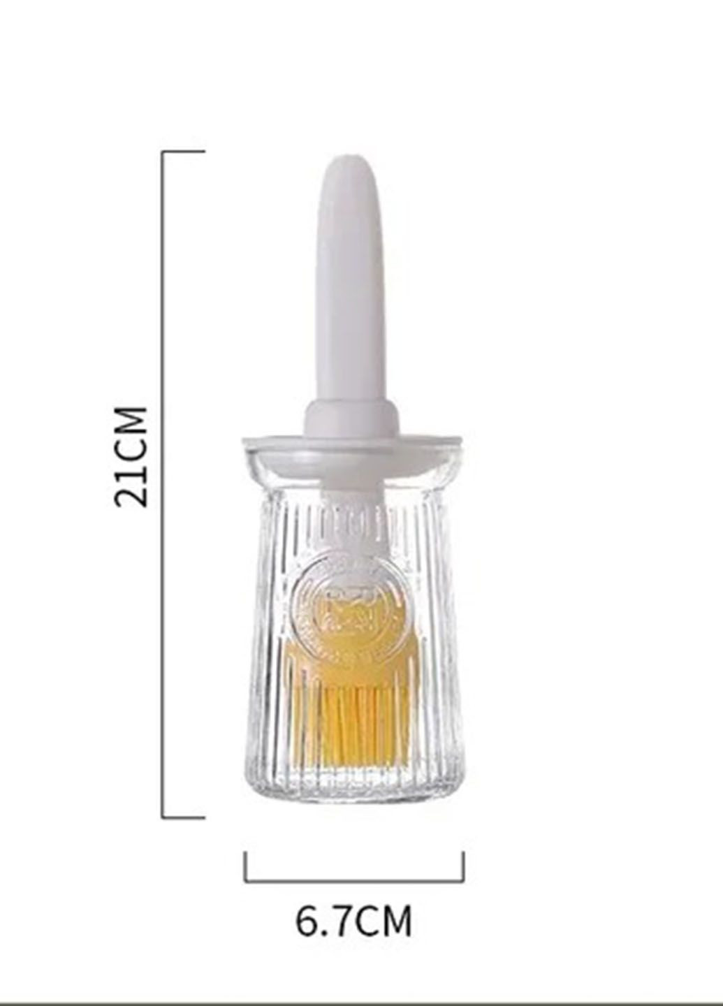 Многофункциональный диспенсер для масла Plastic oil bottle AND583 с силиконовой кисточкой 180 мл Idea (292652830)