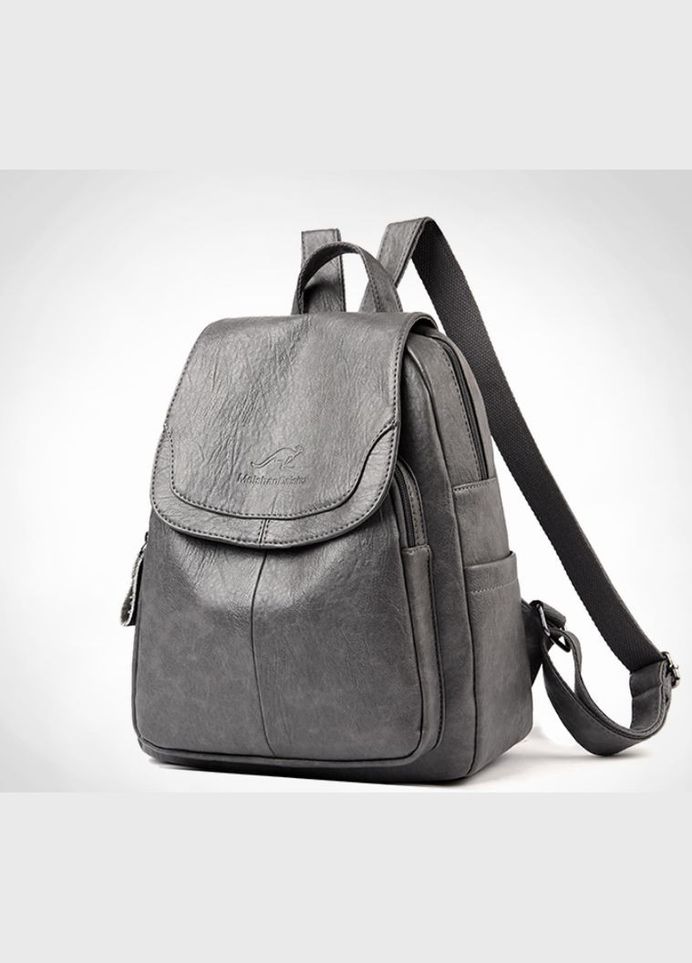 Женский городской рюкзак мини рюкзачок кенгуру серый OEM (328267049)