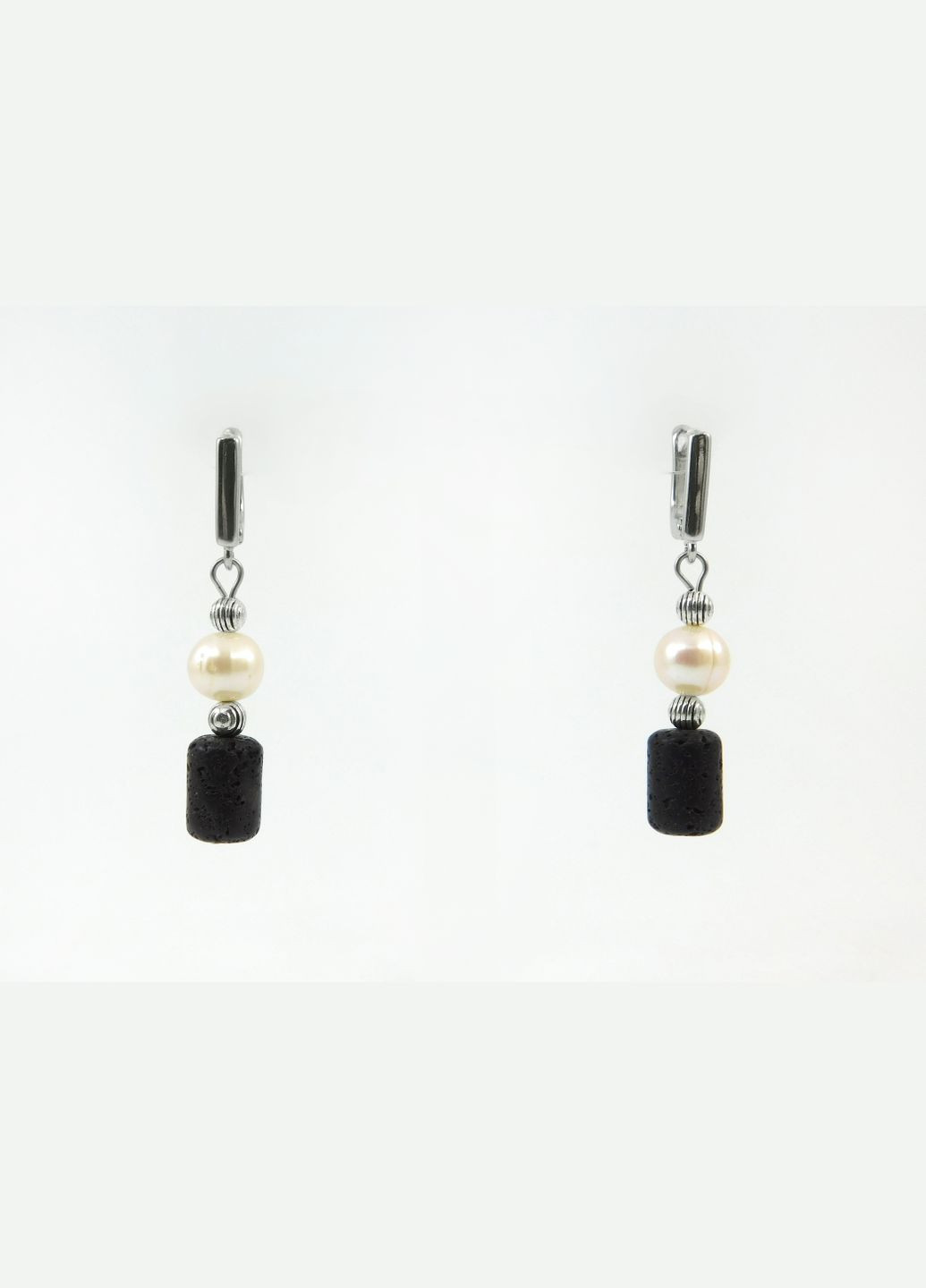 Эксклюзивные серьги "Венеция" Жемчуг, Лава бочка Fursa fashion (329688890)