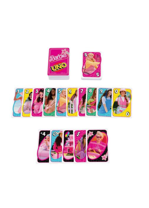 Настільна гра UNO Барбі у кіно (Уно: Barbie the Movie) Mattel (371876196)