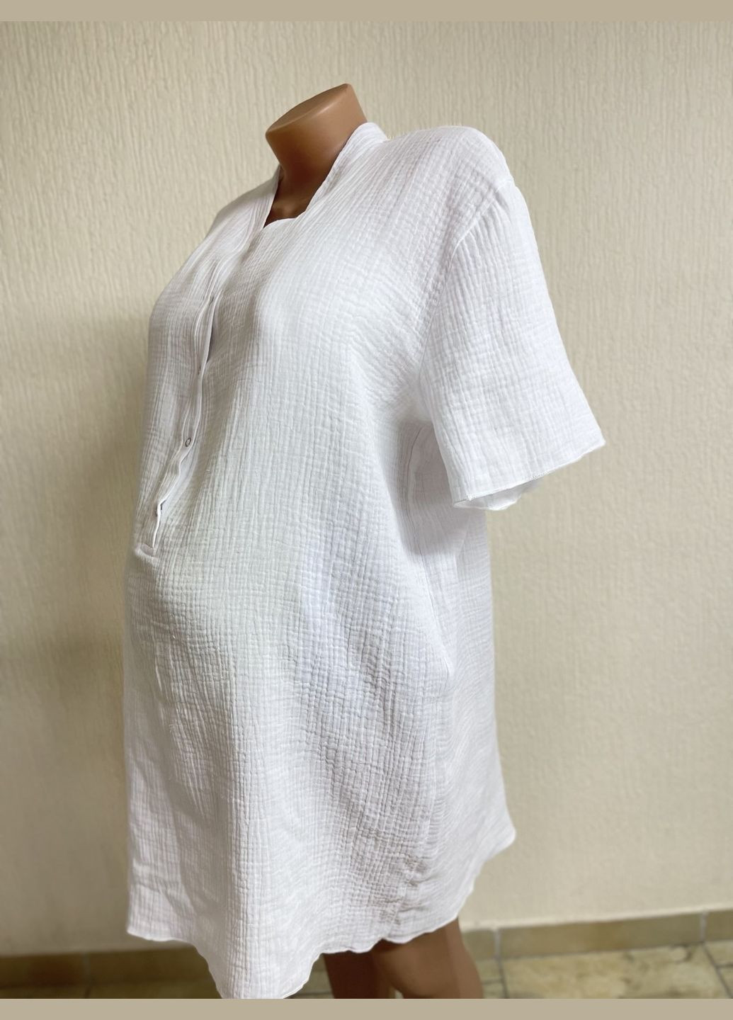 Нічна сорочка на пологи, для вагітних і годуючих мам No Brand (335053360)