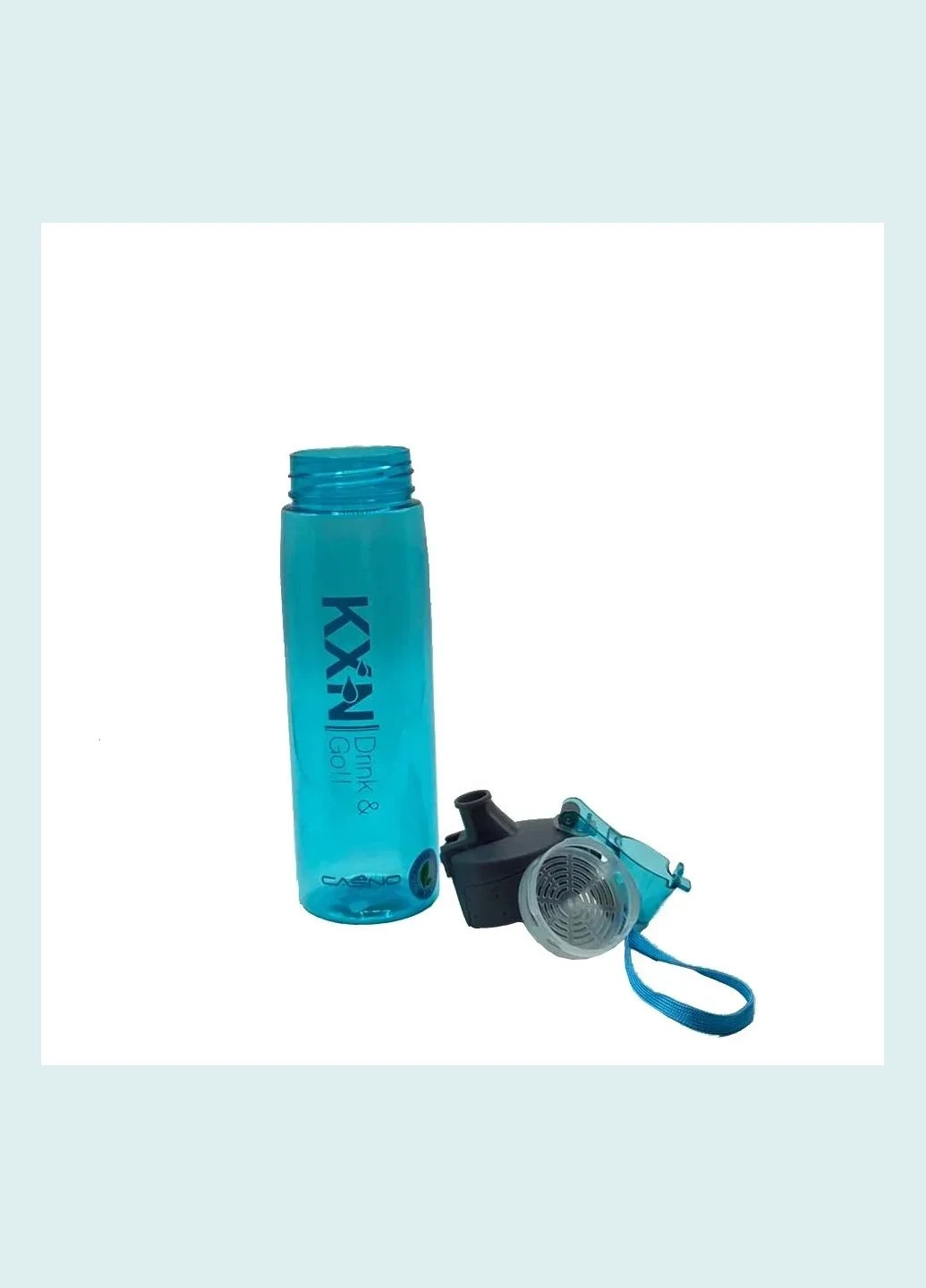 Бутылка для воды CASNO 780 мл KXN-1180 Голубая No Brand (385301448)