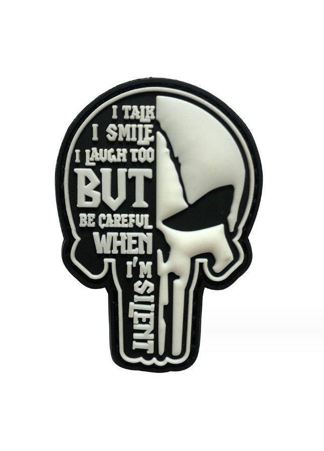 Патч ПХВ на липучці Deadly silence PTR No Brand (317769992)