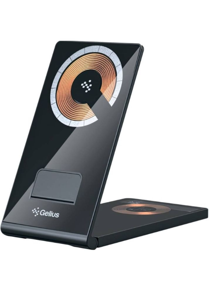 Беспроводное зарядное устройство для 3in1 15W Incredible Union GPWC010 Черный (00000094537) Gelius (306553700)