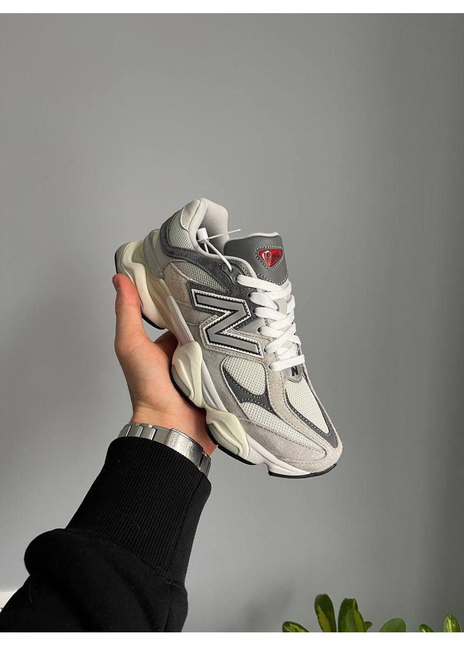 Кроссовки женские и мужские New Balance 9060 grey | Нью Беланс 9060 серые No Brand серые демисезоны (361947237)
