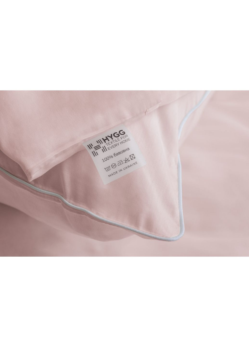 Комплект двоспальної постiльної бiлизни на гумці HYGG (368830777)