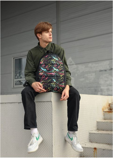 Рюкзак Zard 0RT тканевый с принтом "ABSTRACT" (R-25088707m-VS) Sambag (302450104)