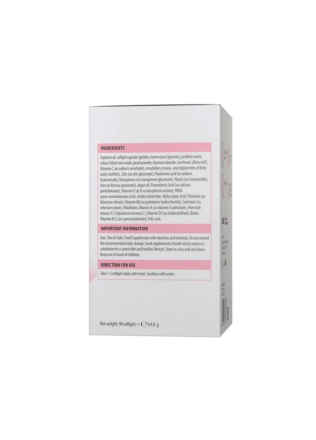 Вітаміни та мінерали Ultra Women's Hair, Skin & Nails, 90 капсул VPLab Nutrition (293339799)