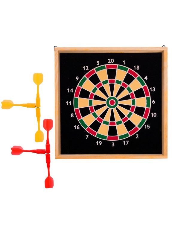 Мишень для дартса настольная магнитная серия "Любительские игры" 9in (d-24см, в комплекте 6 дротиков) Baili (354702858)