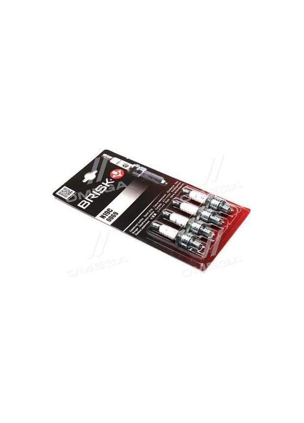 Свічка запалювання SUPER ГАЗ, УАЗ, ЗІЛ (блістер) ( ). (N19C) BRISK (368898135)