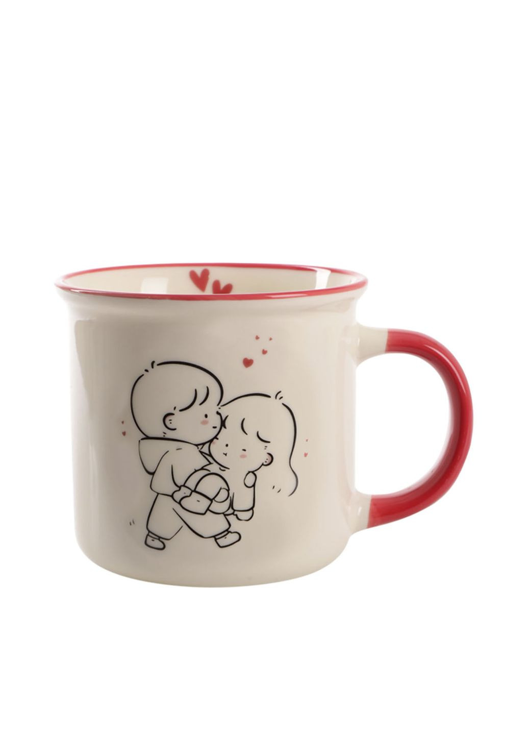 Чашка HUGS, керамічна, 370 мл. колір різнокольоровий ЦБ-00270477 Limited Edition (316148682)