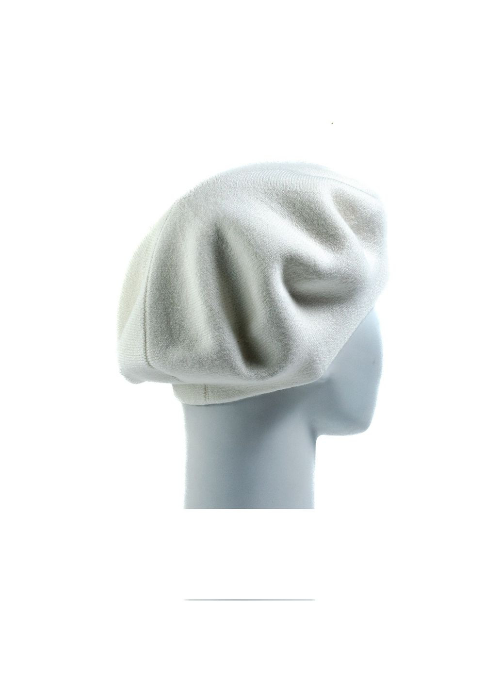 Берет жіночий віскоза молочний НОНА LuckyLOOK 554-368 (322783684)