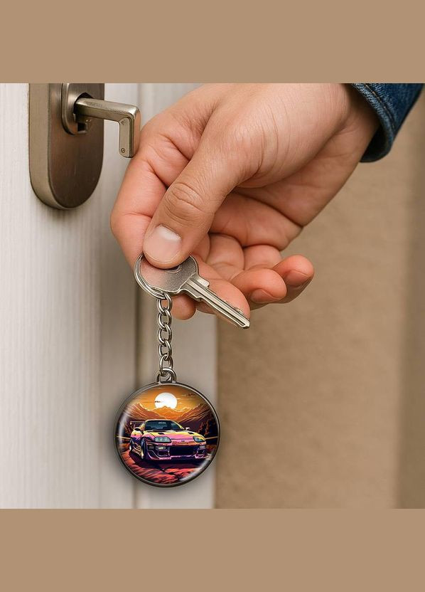 Набор подвеска (кулон) и брелок Авто #05 (подарочный набор) No Brand (332633259)