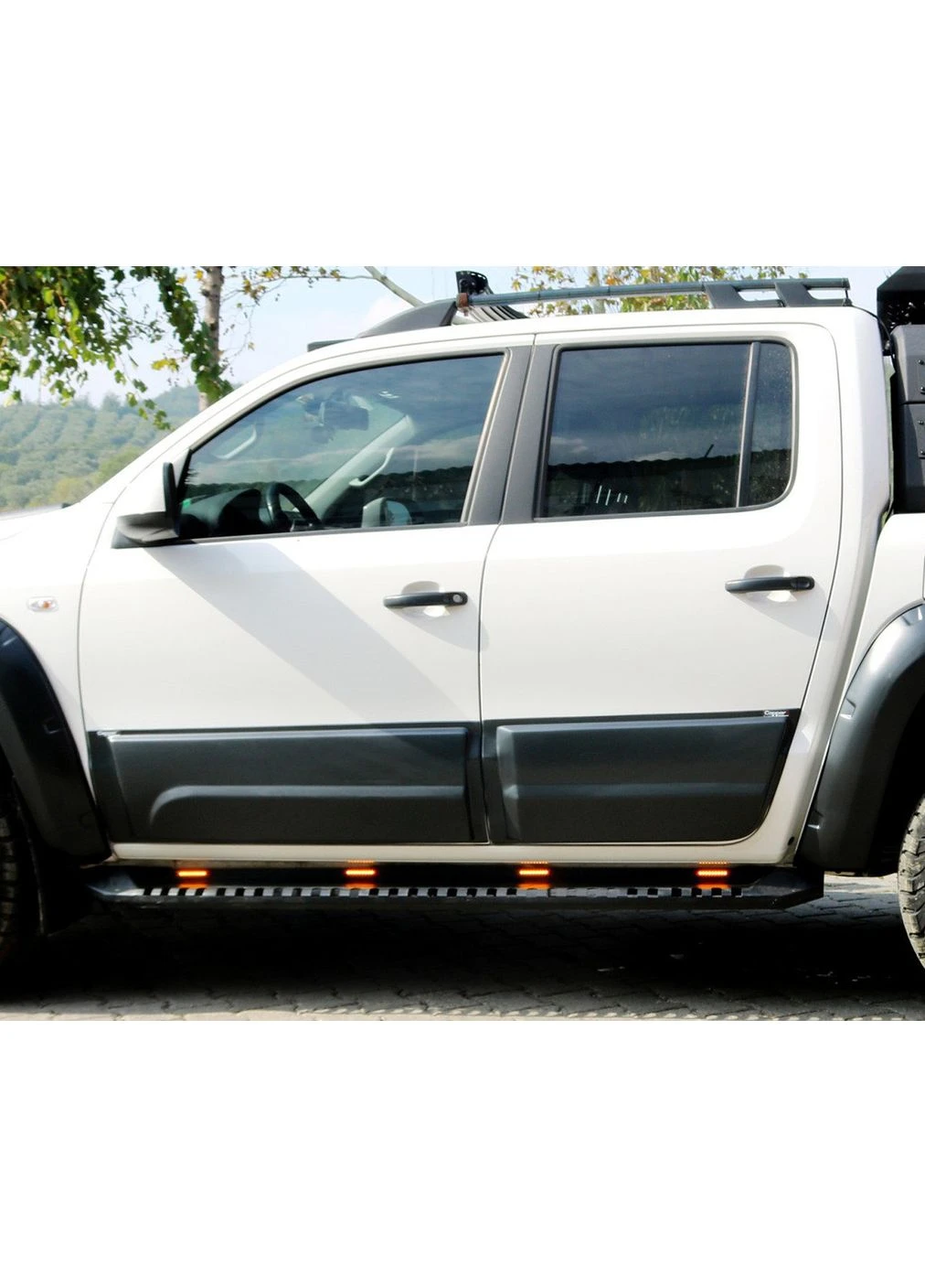 Дверные молдинги EuroCap (6 шт, ) для Volkswagen Amarok 2010-2022 гг ABS (392205537)