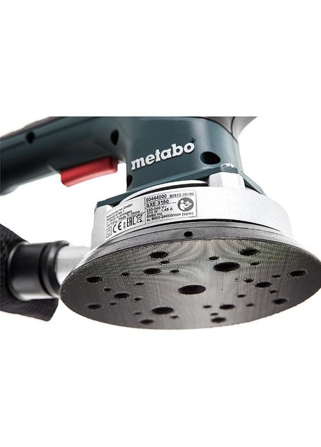Ексцентрикова шліфувальна машина SXE 3150, 310 Вт, з функцією регулювання обертів (Картон) 600444000 (5667) Metabo (295038163)