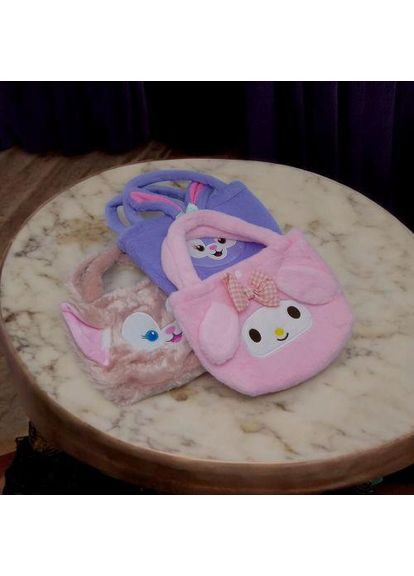 Сумочка мʼяка з набором косметики "Duffy and Friends: зайка StellaLou", (бузкова) МІС (365812830)