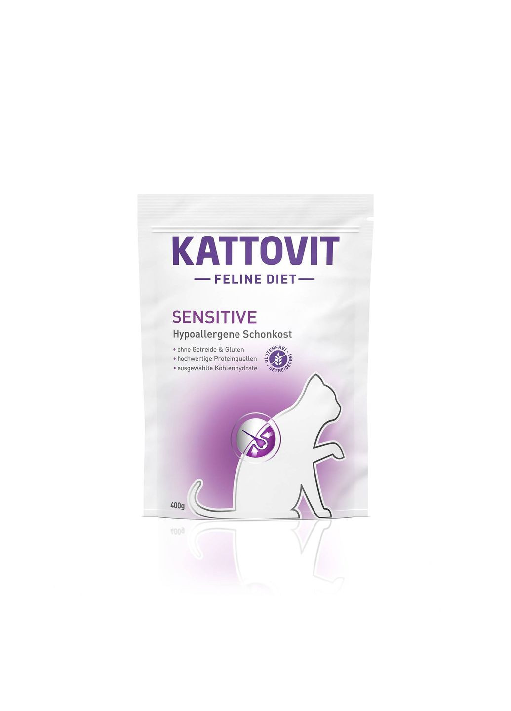 Сухий дієтичний корм для котів Sensitive Hypoallergenic 400 г Kattovit (367166242)