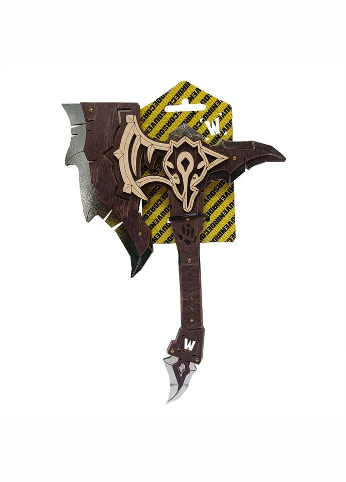 Сокира дерев'яна сувенірна "ОРКОВ CHROM-BLACK" ORK - BL Сувенір-Декор (369786932)