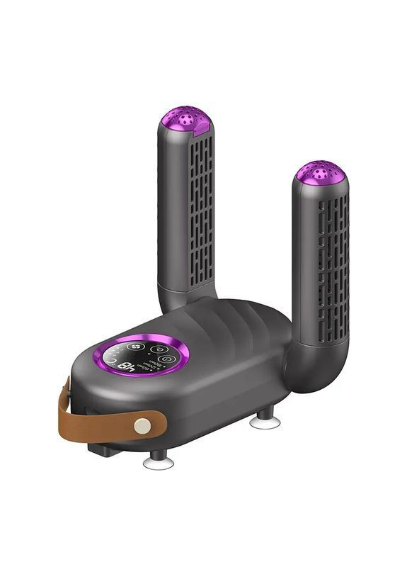 Сушарка для взуття Home електрокросушарка від мережі антибактеріальна з таймером сушарки для взуття сіра Swan HXQ01 (366655835)