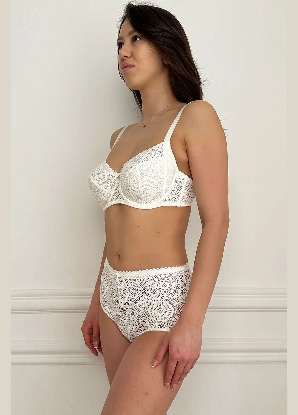 Высокие трусики слип Effetto Monika 017 31 07 ivory (325402868)