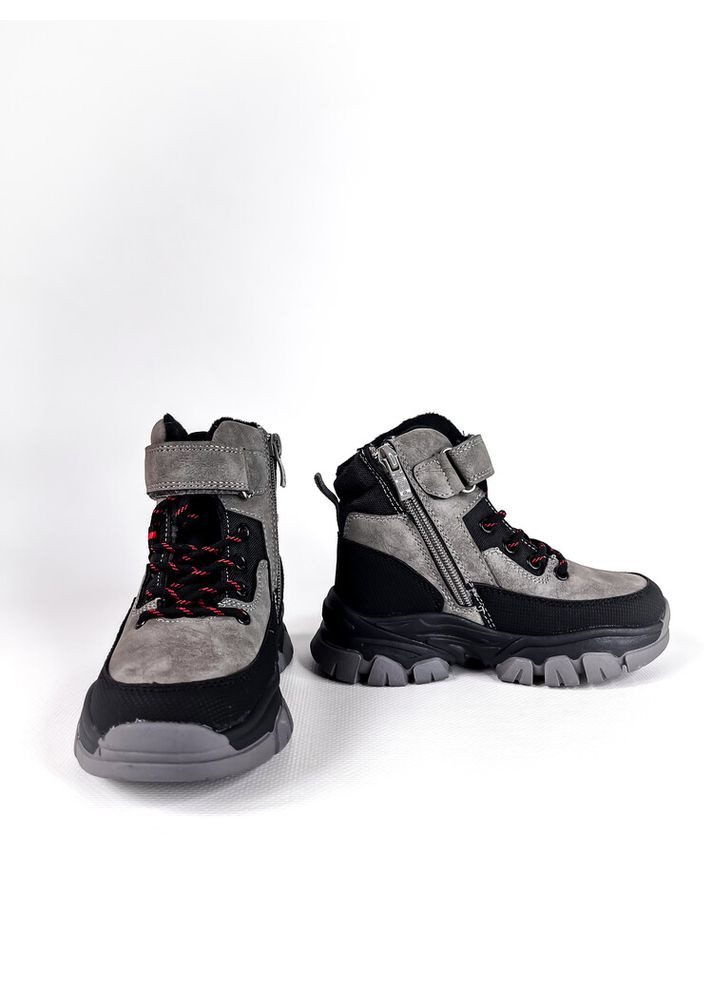 Зимові черевики 26 р 17,2 см сірий артикул З209 Clibee (308211441)