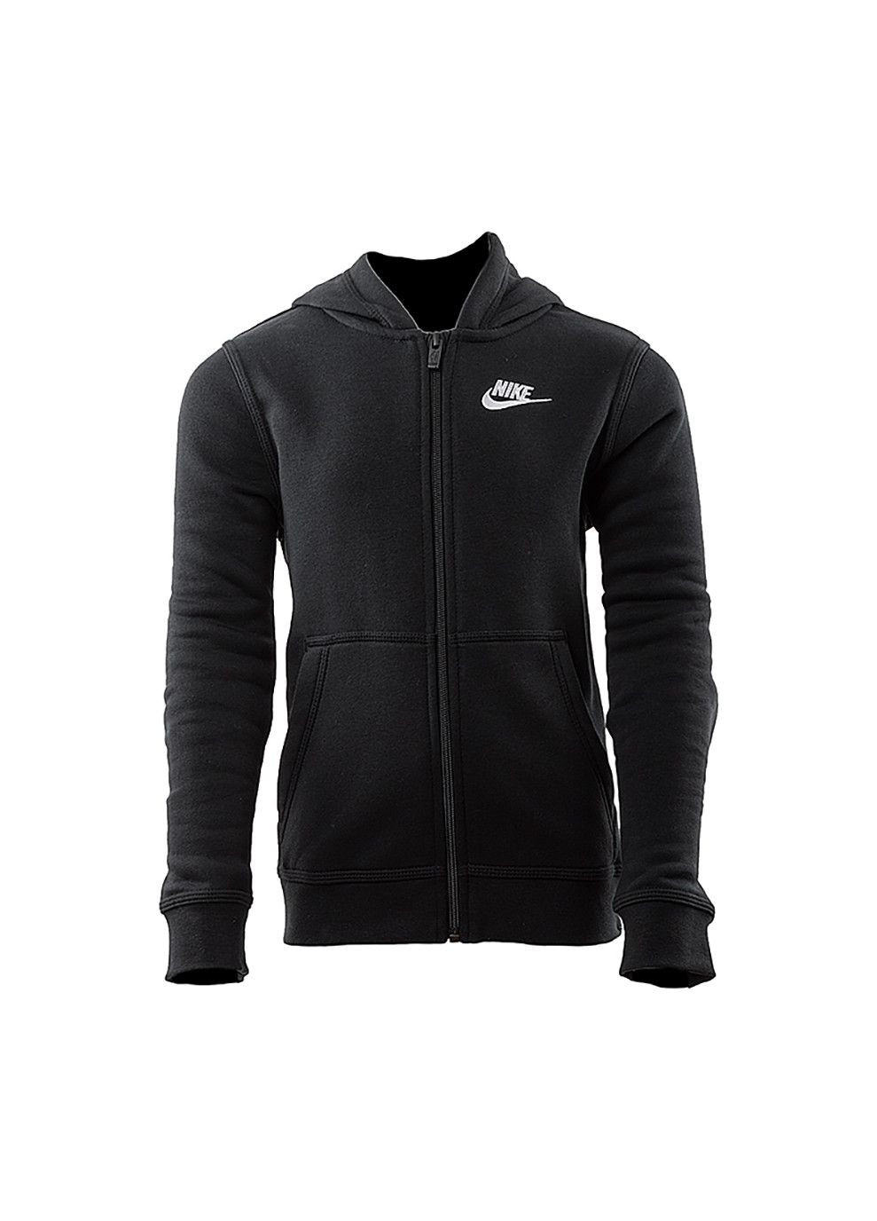 Дитяча Толстовка B NSW HOODIE FZ CLUB Чорний Nike (333958725)