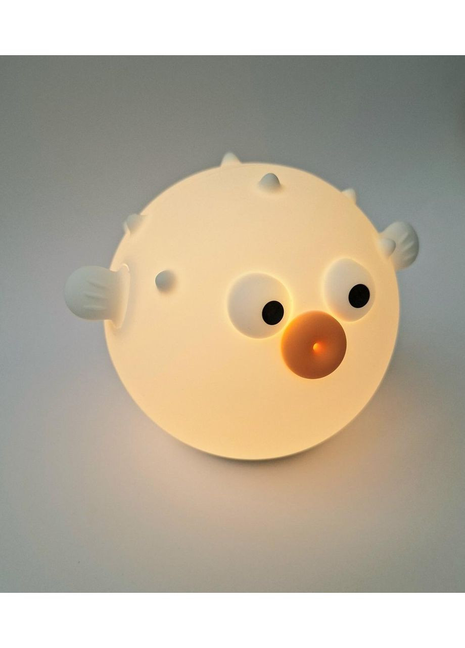 Нічник силіконовий акумуляторний у формі рибка клоун Sam-7707 з таймером No Brand (347601113)