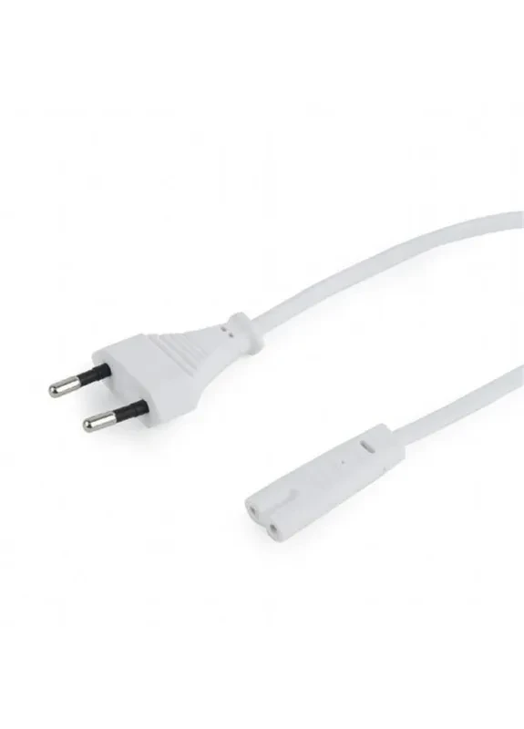 Кабель живлення (PC-184/2-W) CEE7/16-C7, 1.8 м, Cablexpert (402866423)