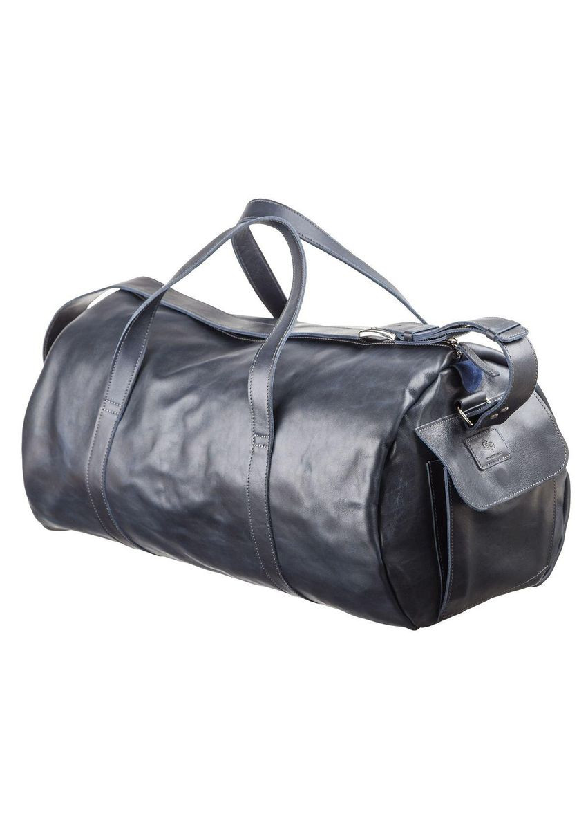 Сумка дорожная 11049 Синяя Grande Pelle (329148147)