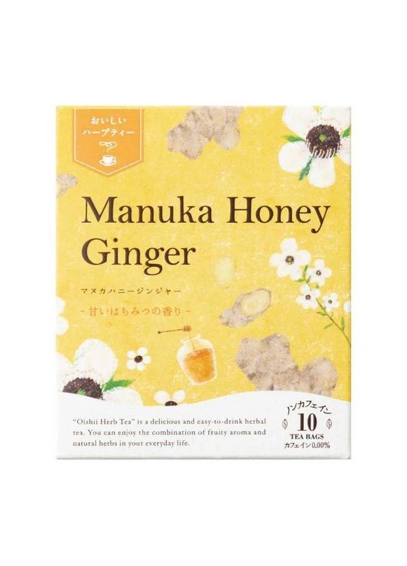 Manuka Honey трав'яний чай з імбиром та медом мануки, 10 шт Tree of Life (307090692)