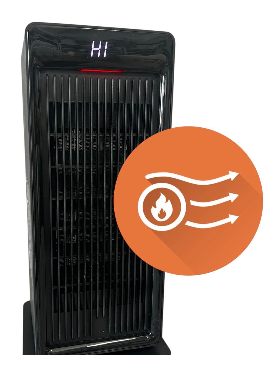 Тепловентилятор OMISOON DH-QN19A, 2000 Вт, 3 режими, автообертання No Brand (369389253)