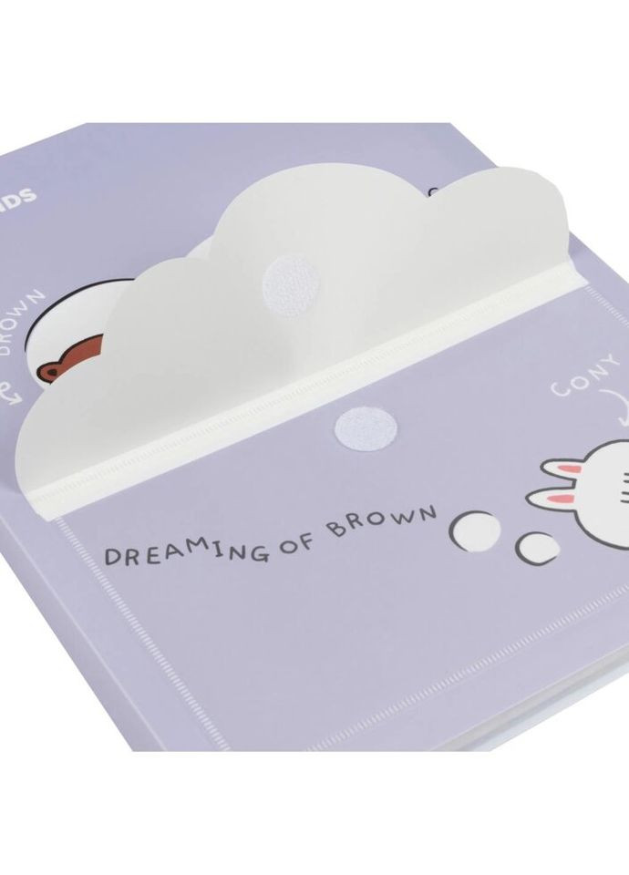 Папка на 20 файлів A4 Line Friends 492102 Yes (335583910)