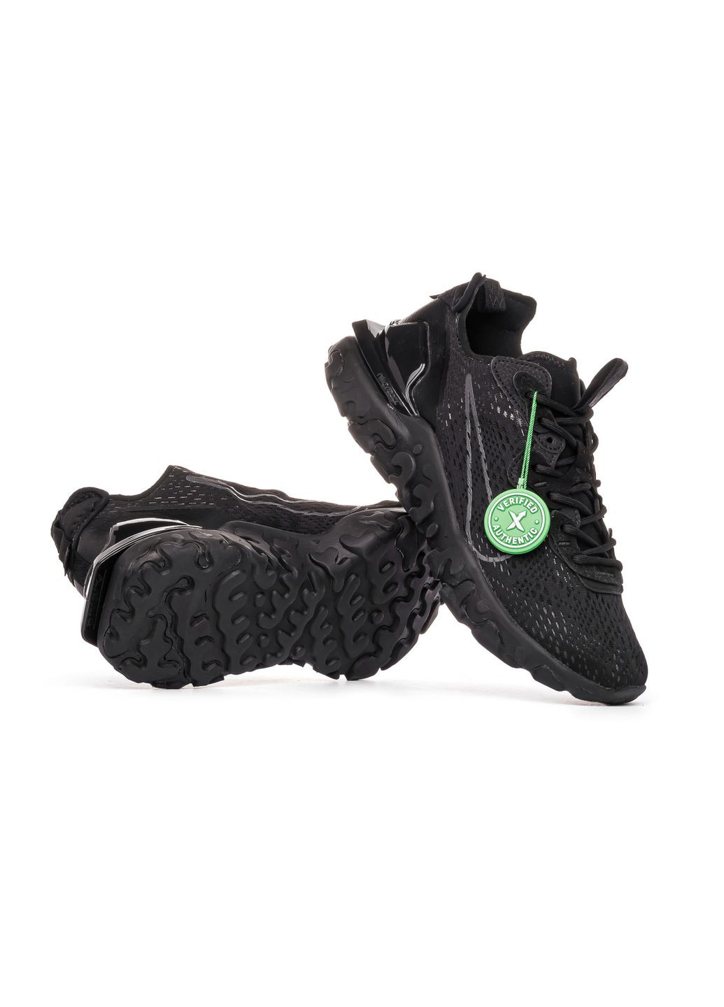 Черные летние кроссовки мужские No Brand