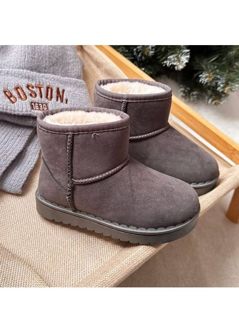 Угги дитячі зимові FN еко-нубук No Brand (313289656)