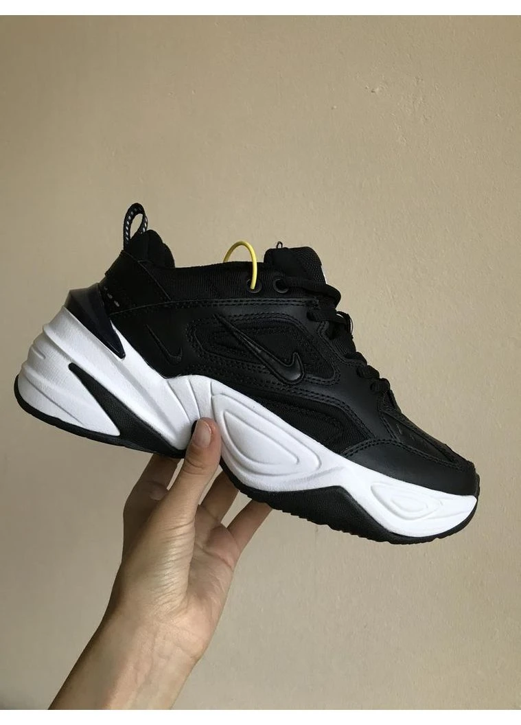 Белые летние кроссовки nike m2k tekno black white 3 найк м2к текно No Brand