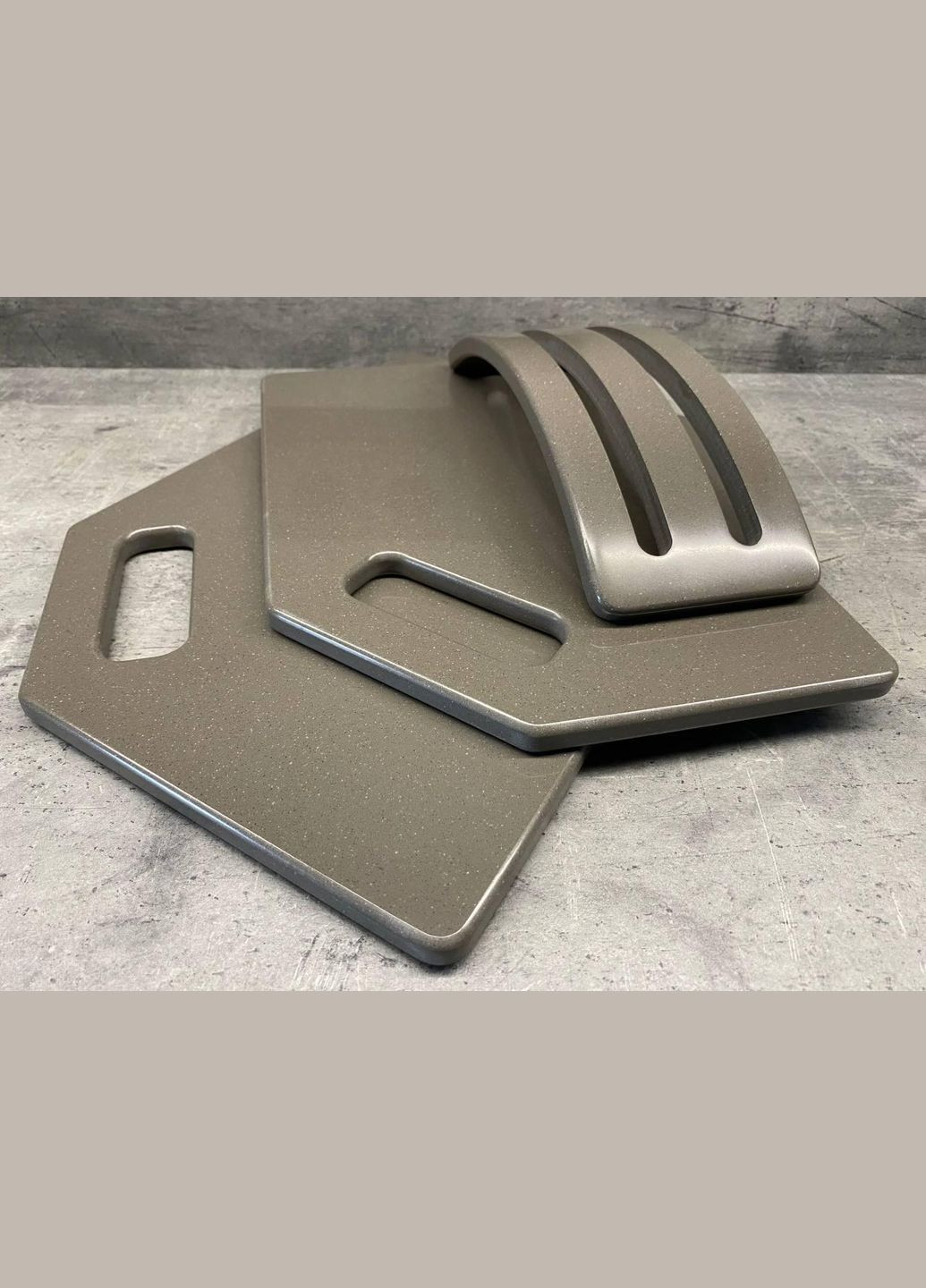 Набор кухонных досок на подставке из искусственного камня ASHMUD 2 шт. No Brand (341316400)