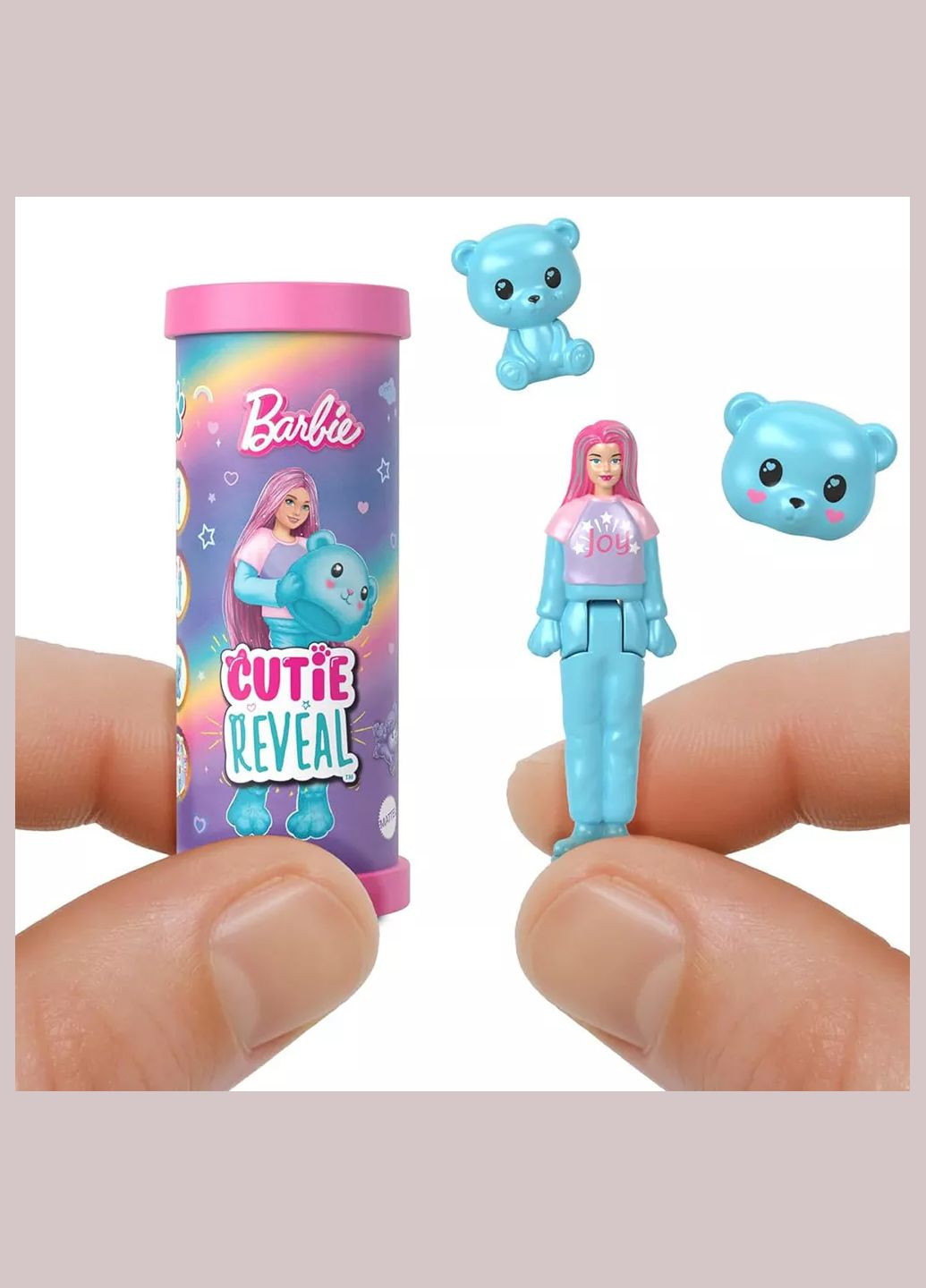 Мини-кукла-сюрприз Mini BarbieLand Cutie Reveal Мягкие и пушистые в ассортименте (JCR15) Barbie (333252950)