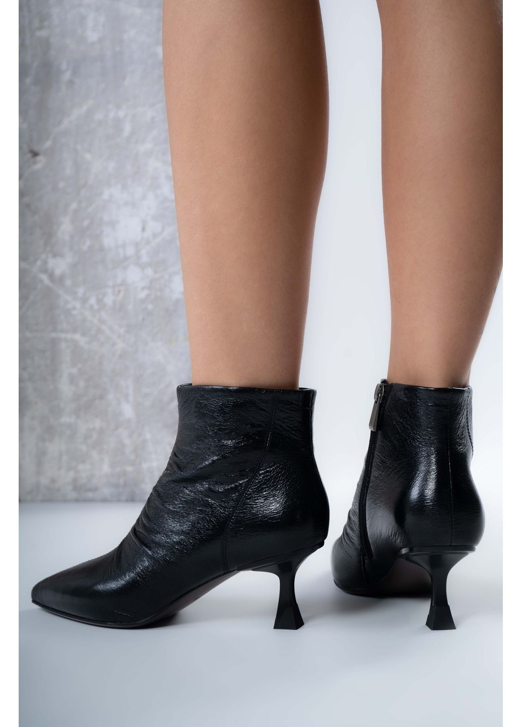 ботинки женские where uweare br96m302-2-1 натуральная кожа черные 346719 Where Uwear