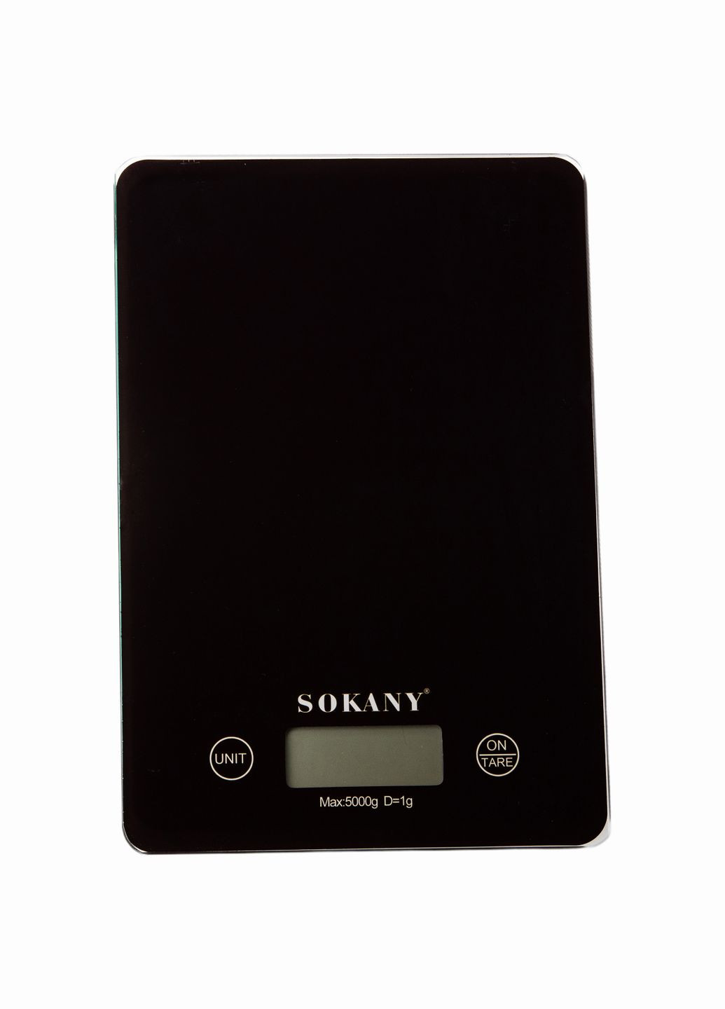 Весы кухонные электронные SK-19027 до 5 кг с плоской платформой, Sokany (362305081)