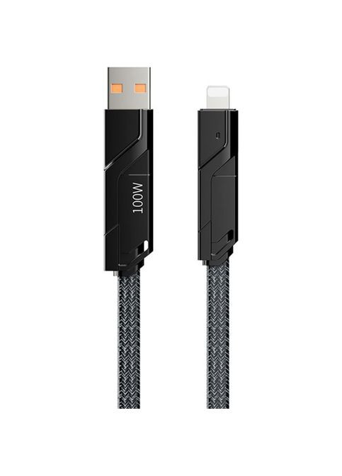 Кабель Proda USB 2.0 AM/USB-C to Lightning + Type-C 1.5m PD-B96 (268142571)