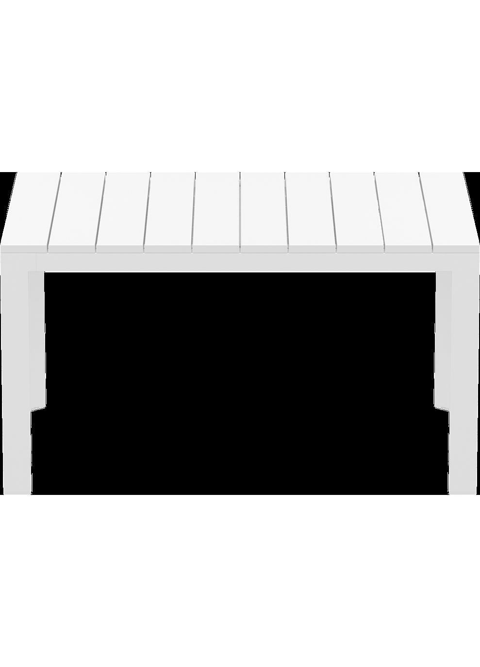 Стіл садовий Atlantic Table 140/210 Білий Siesta (372178372)