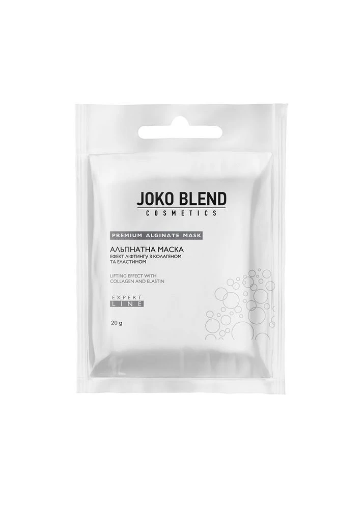 Альгінатна маска ефектом ліфтингу з колагеном та еластином, 20 гр Joko Blend (373666211)