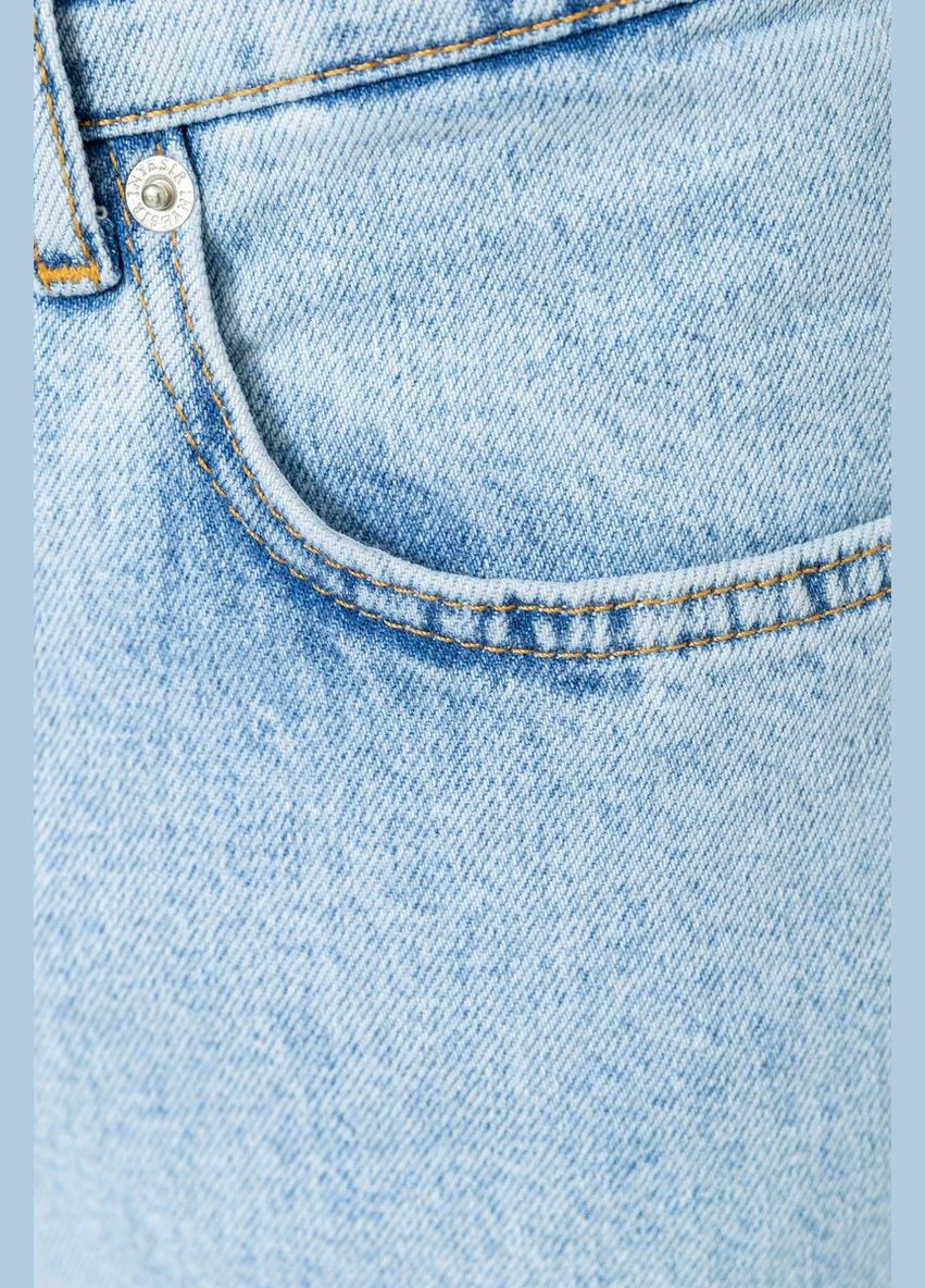 Светло-голубые демисезонные джинсы мужские однотонные, цвет светло-голубой, Ager