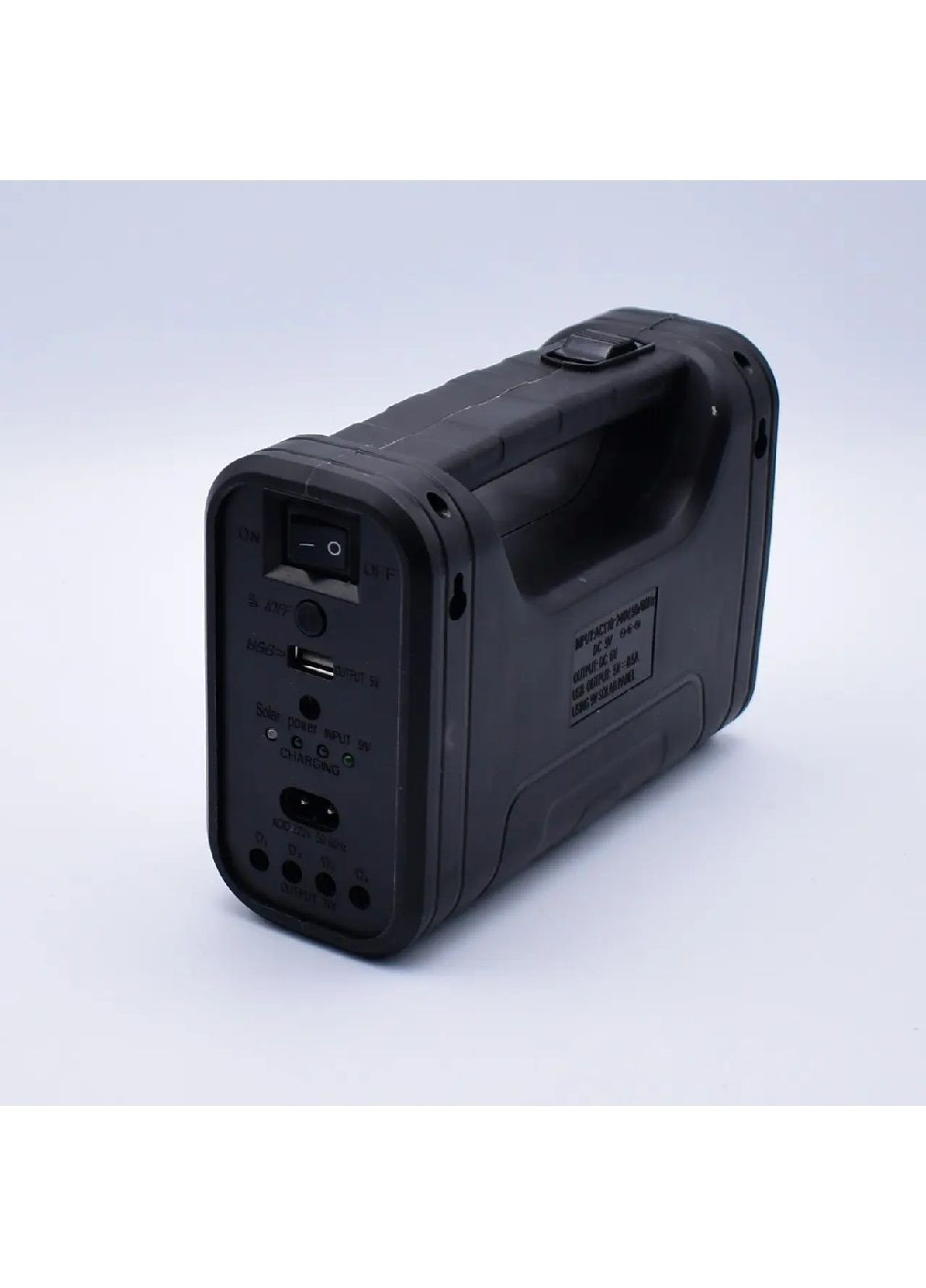 Портативная солнечная станция с лампами 3 штуки Li-Ion аккумулятором функцией power bank солнечной панелью (482270-Prob) Unbranded (372863080)